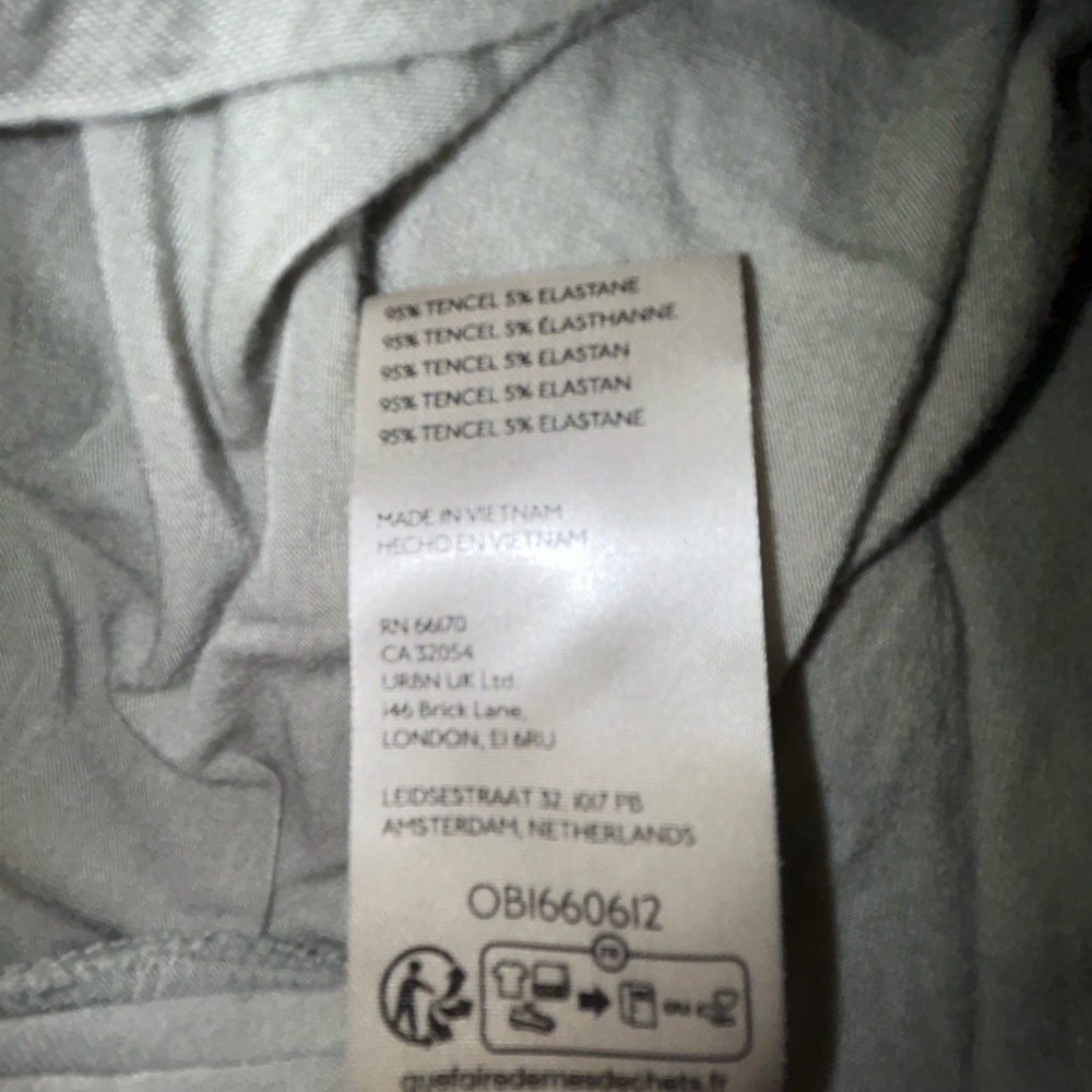 We The Free One-Shoulder Gray Blouse - Picture 8 of 10